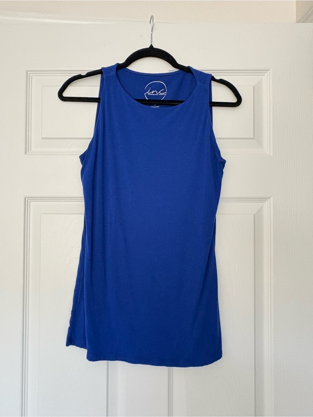 INC International Concepts Royal Blue Sleeveless Tank